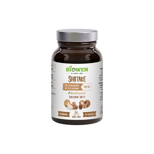 Ekstrakt z Shiitake 400 mg Biowen