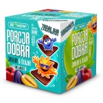 Kostka jabłkowo-śliwkowa z niespodzianką Porcja Dobra