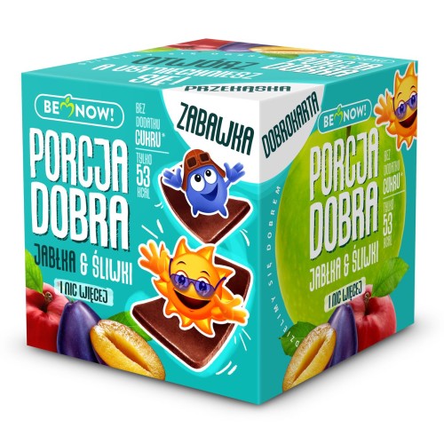 Kostka jabłkowo-śliwkowa