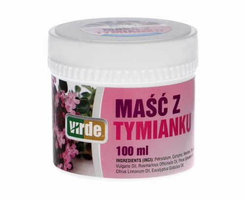 Maść z tymianku 100 ml Virde