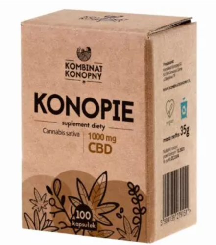 kapsułki cbd kombinat konopny