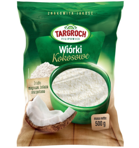 Wiórki kokosowe wegetariańskie 500 g