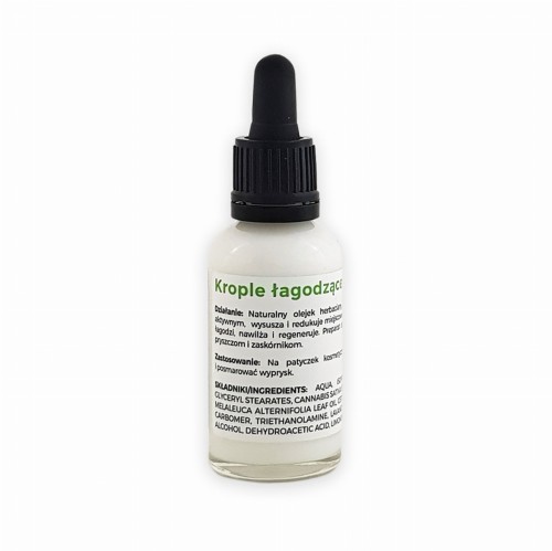 Krople łagodzące trądzik 30 ml India Cosmetics