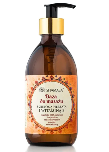 Baza do masażu z zieloną herbatą + wit. E