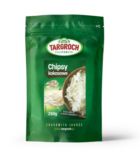 Chipsy kokosowe 250 g Targroch