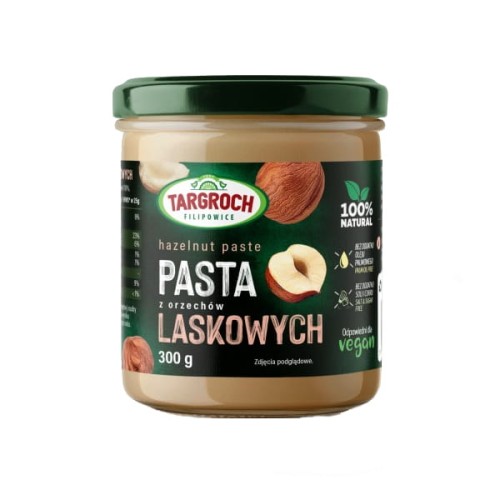 Pasta orzechowa laskowych 300 g