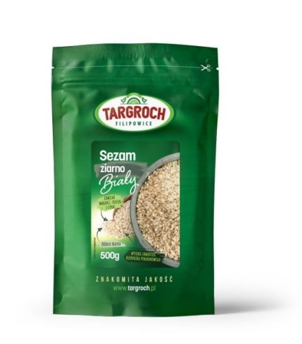Sezam biały ziarno 0,5 kg Targroch 