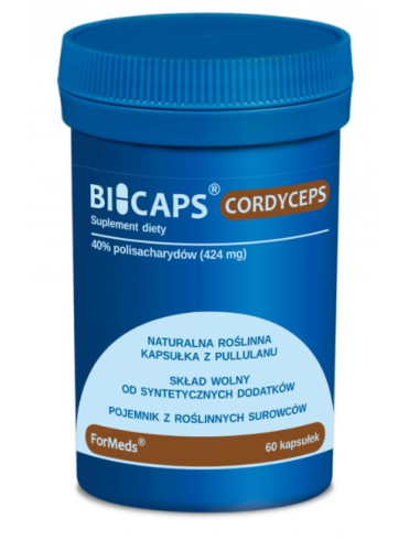 BiCaps Formeds CORYDYCEPS - odporność krążenie 60 kapsułek