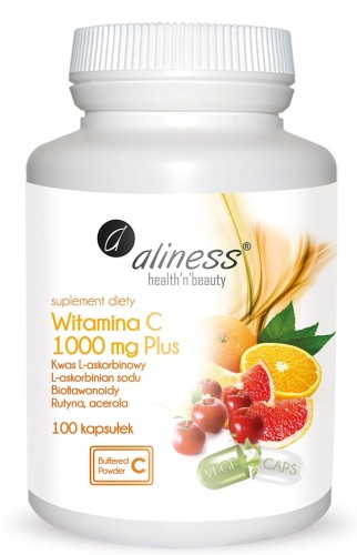 Aliness witamina C 1000 mg Plus odporność 100 tabletek