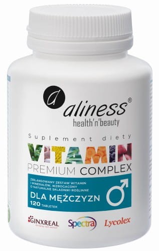 Aliness Premium Vit. COMPLEX DLA MĘŻCZYZN 120 tabletek