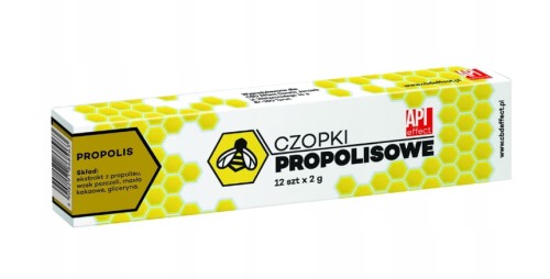 Czopki propolisowe 12 szt.