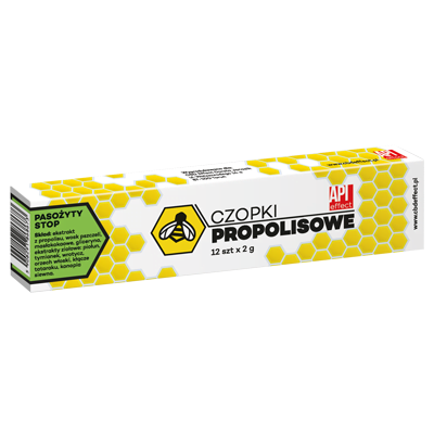 Czopki propolisowe stop pasożytom
