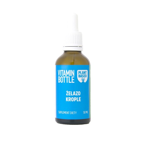 Naturalne żelazo w kroplach 50 ml