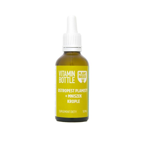 Ostropest plamisty + mniszek krople 50ml Vitamin Bottle
