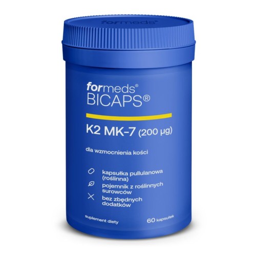 Bicaps Formeds K2 MK-7 60 kapsułek Mocne kości stawy