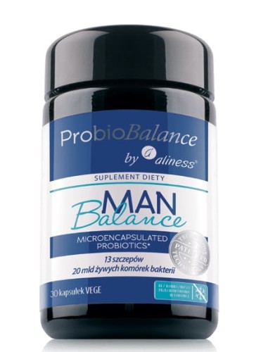 PrioBalance Man probiotyk dla mężczyzn 30 kapsułek Alines