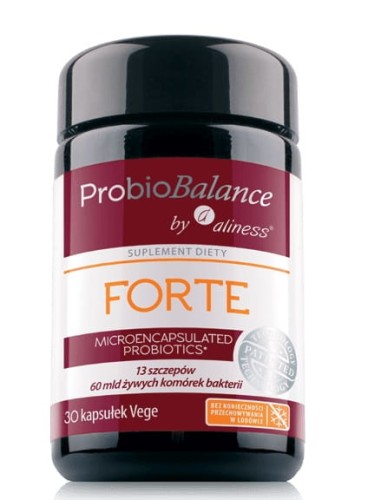 Alines PrioBalance FORTE PROBIOTYK 60 mld 13 szczepów 30 kapsułek