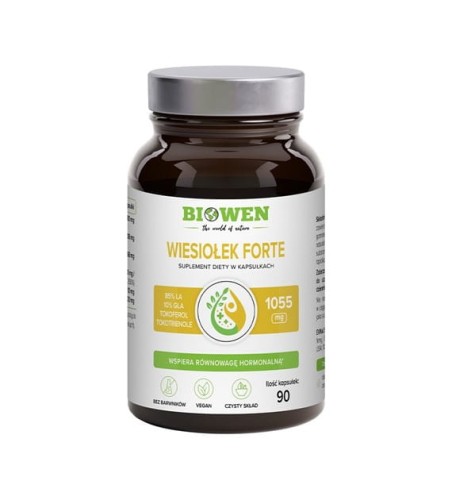 Naturalny suplement diety - Wiesiołek Forte 90 kap. Biowen