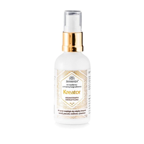 Spray dla mężczyzn – siła, kreacja i równowaga emocjonalna w aurze, 50 ml Shamasa