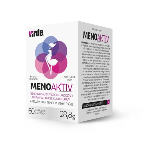 Menoaktiv dla kobiet klimakterium 60 kapsułek Virde