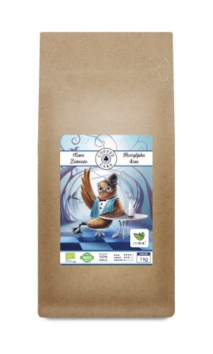 Brazylijska Sowa – ekologiczna kawa ziarnista o delikatnym smaku i niskiej kwasowości 1kg EcoBlik