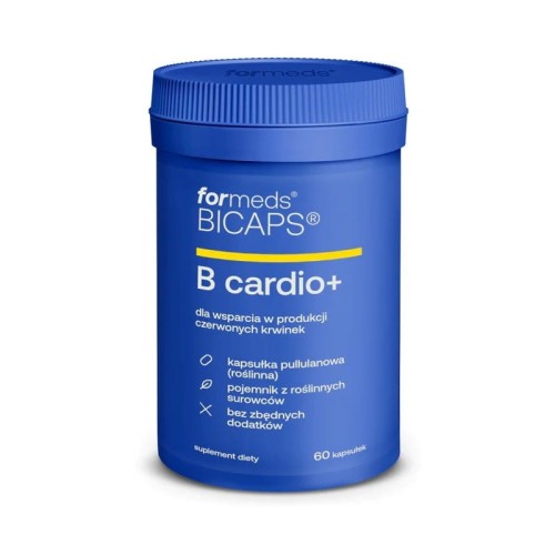 ForMeds BICAPS® B Cardio+ 60 kaps. – Wsparcie układu sercowo-naczyniowego