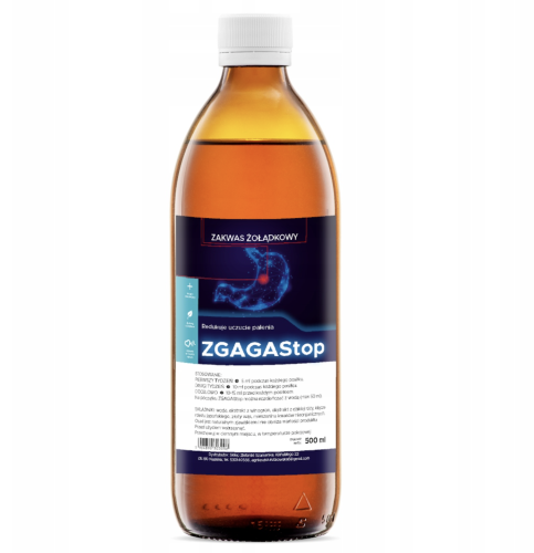 ZGAGAstop - zakwas żołądkowy 500ml