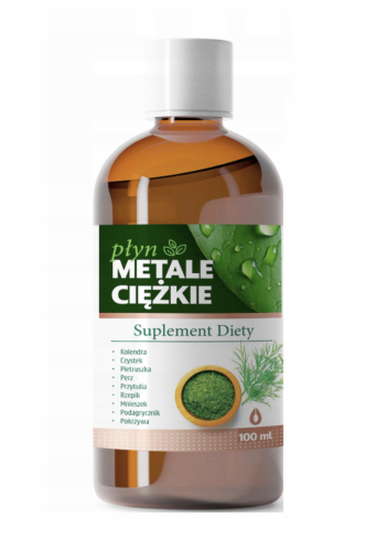 Płyn ziołowy Metale ciężkie DETOKS TOKSYN 100 ml Ekototu