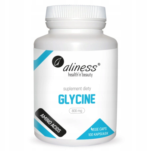 Aliness Glycine 800 mg vege caps