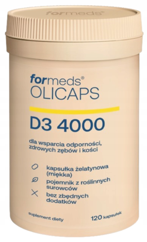 For OLICAPS D3 4000 WITAMINA SŁOŃCA