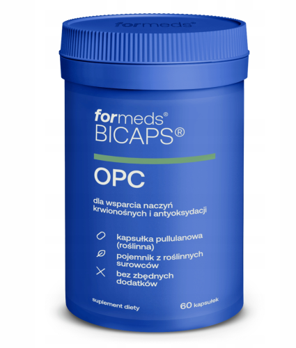 For Bicaps OPC Wspiera UKŁAD KRĄŻENIA ODPORNOŚĆ 60 kapsułek