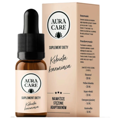 Adaptogeny Dla kobiet karmiących Aura Care 10ml