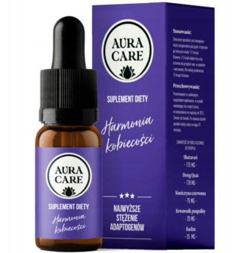 Adaptogeny Harmonia kobiecości Aura Care 10ml