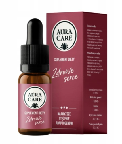 Adaptogeny Zdrowe serce Aura Care 10ml