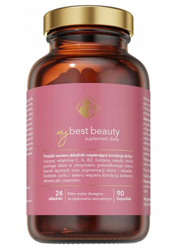 MyBestBeauty URODA PAZNOKCIE WŁOSY 90 kapsułek MyBestPharm