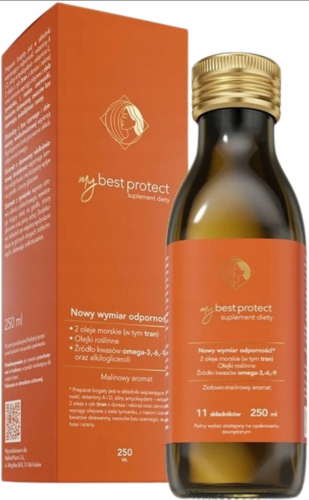 MyBestProtect malina ODPORNOŚĆ TRAN 250ml