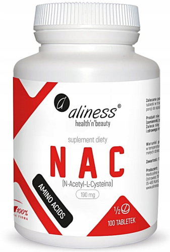 Aliness NAC 490 mg vege caps