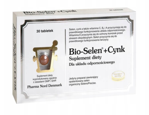 Bio-Selen + Cynk 30 kapsułek ODPORNOŚĆ Pharma Nord