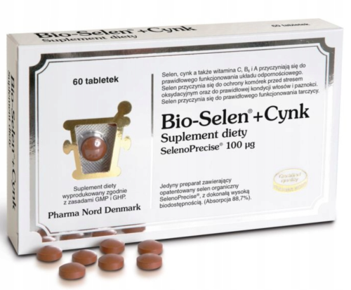 Bio-Selen + Cynk 60 kapsułek NA ODPORNOŚĆ Pharma Nord