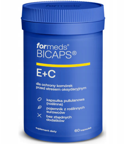 Witamina E+C ANTYOKSYDANTY NA ODPORNOŚĆ METABOLIZM For BICAPS