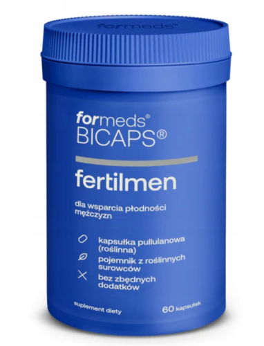 FertilMEN TESTOSTERON PŁODNOŚĆ MĘŻCZYZN 60 kapsułek For Bicaps