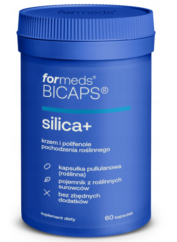 SILICA+ WSPARCIE DLA WŁOSÓW SKÓRY I PAZNOKCI For Bicaps