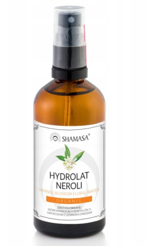 Hydrolat neroli  SKÓRA SUCHA NORMALNA WRAŻLIWA 100 ml Shamasa