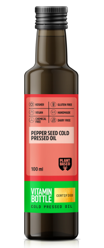 Olej z nasion slodkiej papryki 100ml Vitamin Bootle