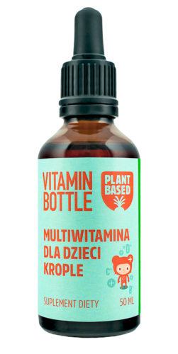 Multiwitamina dla dzieci krople 50ml Vitamin Bottle
