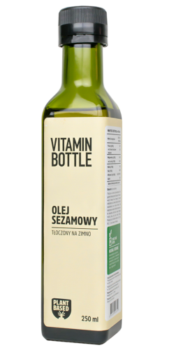Olej sezamowy 250ml Vitamin Bottle
