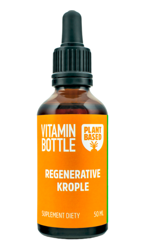 Regenerative WSPARCIE WĄTROBY OCZYSZCZENIE krople 50 ml Vitamin Bottle