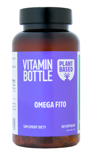 Omega Fito WSPARCIE DLA UKŁADU KRĄŻENIA 60 kapsułek Vitamin Bottle