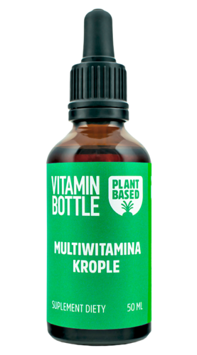 Multiwitamina krople WSPARCIE DLA ORGANIZMU 50ml Vitamin Bottle