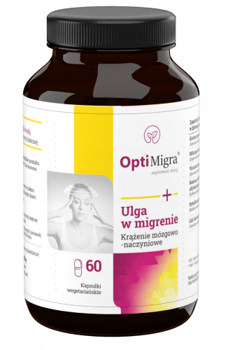 Opti Migra NA STRES MIGRENĘ 60 kapsułek NaturDay